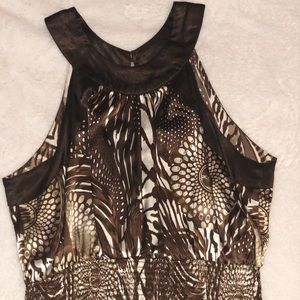 Ashley Stewart Brown Dress